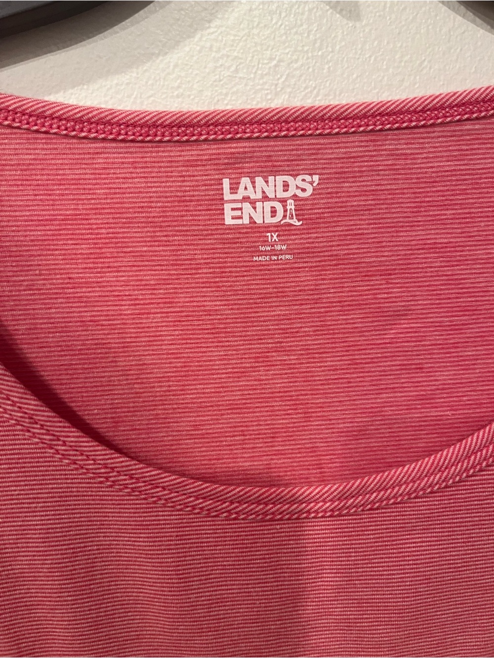 NWOT Lot of 3 Lands' End Side-Ruch Short Elbow Sleeve Tees Size 1X - Picture 6 of 14